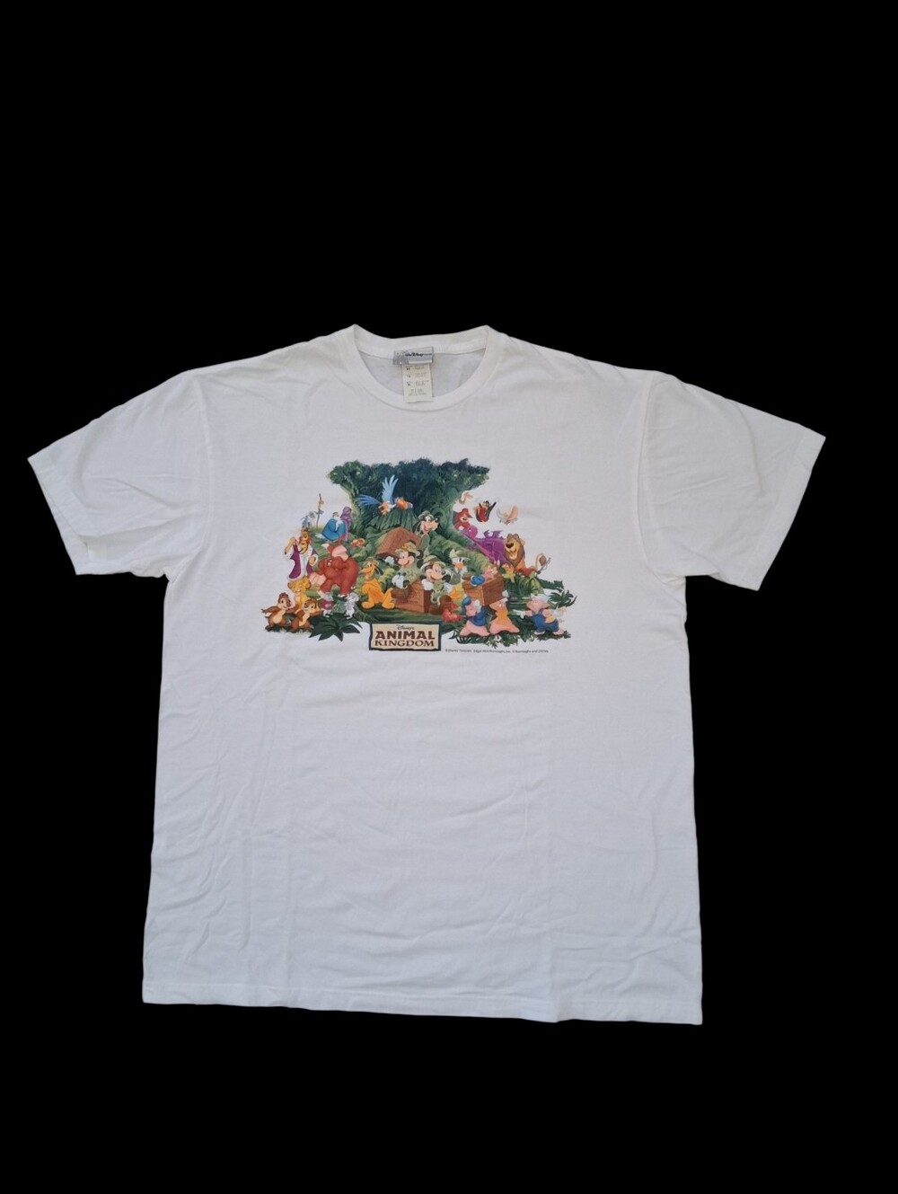 Vintage 90s Rare Disney Animal Kingdom Edgar Rice Burroughs T Shirt Size XL